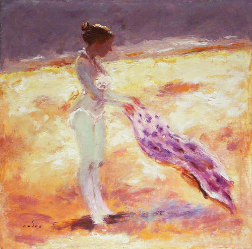Violet Towel